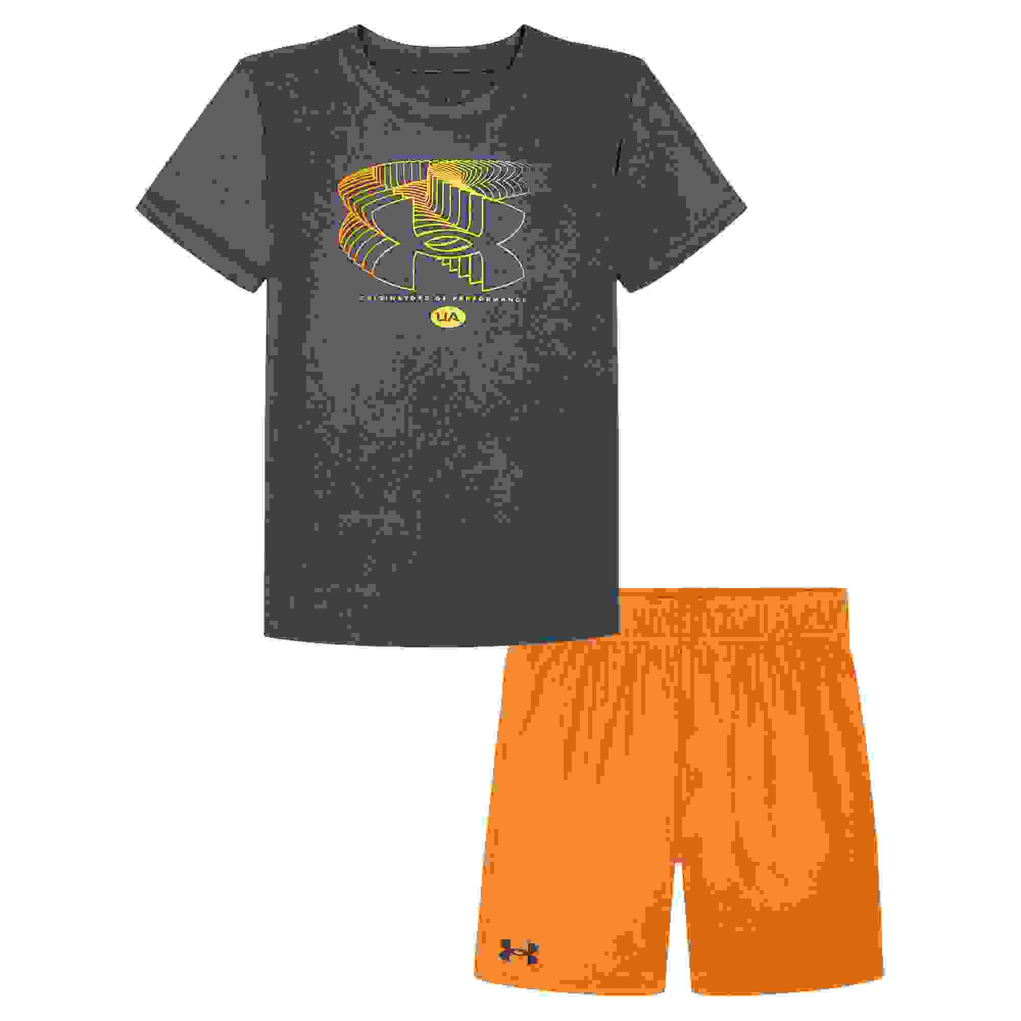Under Armour Fading Logo Short Little Boys' Set